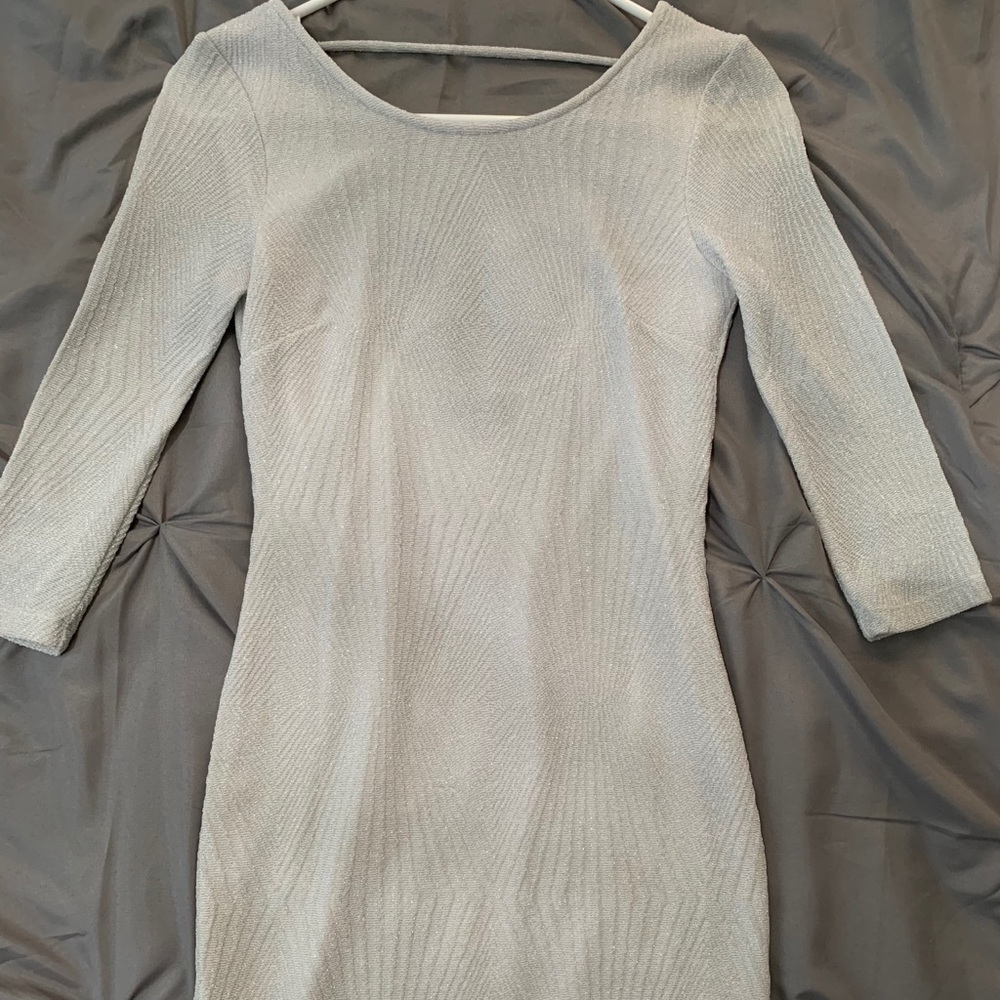 Silver dress
